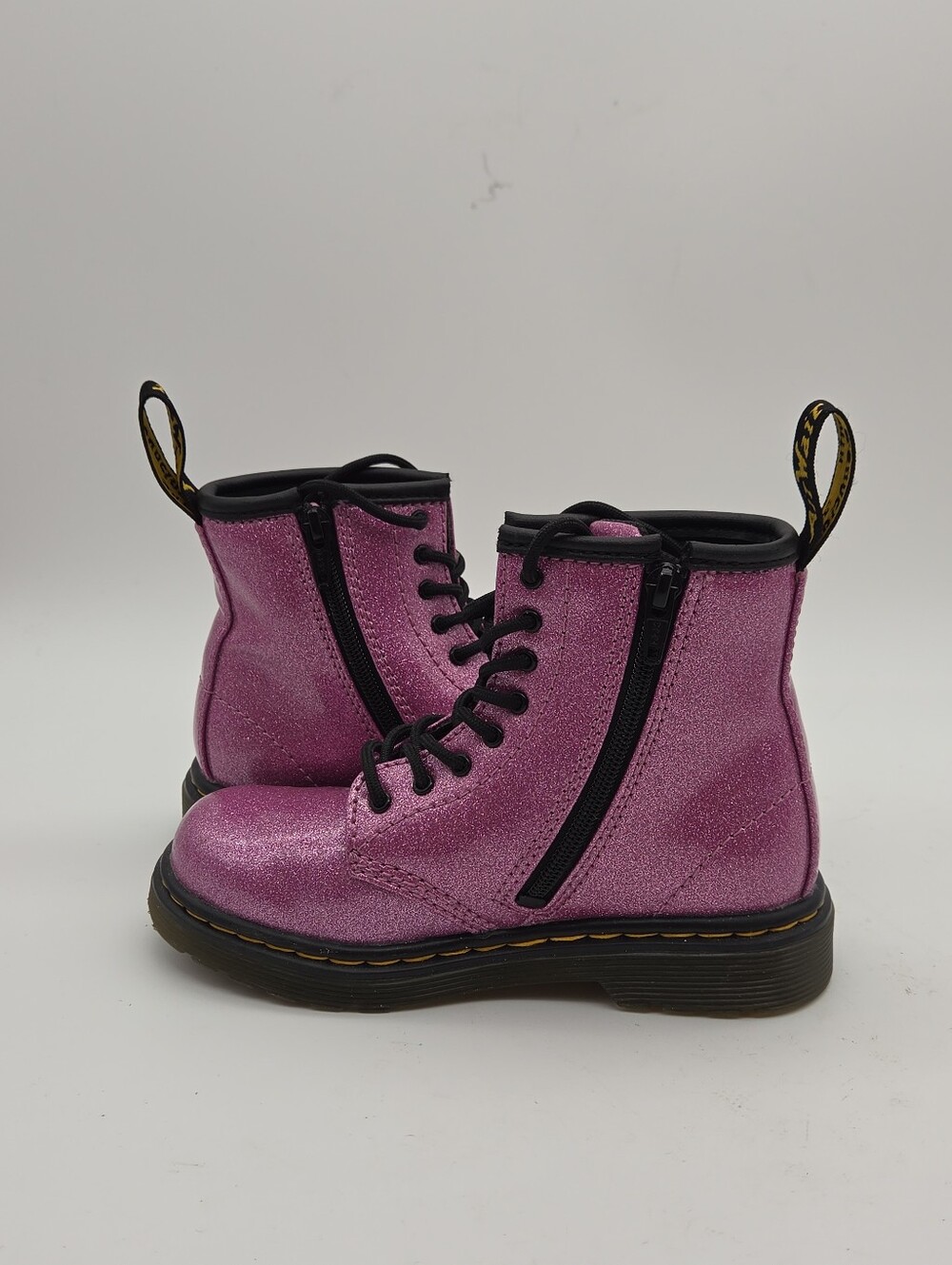 Dr Martens 1460 Glitter T Pink Boots Toddler Girls Size 10